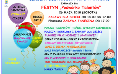 Festyn szkolny „Podwórko Talentów”