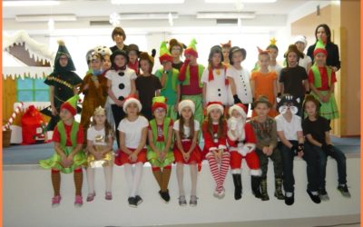 Przedstawienie teatralne pt.: „Zagubione prezenty” w wykonaniu uczniów kl. IIB i kl. IIIB