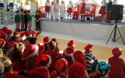 Spotkanie z Mikołajem uczniów klas I – III