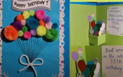 Wyniki szkolnego konkursu ,,Kartka urodzinowa z życzeniami  w języku angielskim z okazji jubileuszu 35-lecia naszej szkoły”