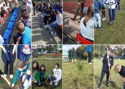 W ramach edukacji ekologicznej naszą szkołę odwiedził przedstawiciel Nadleśnictwa Gromik. Przeprowadził z uczniami klas 7B i 7C pogadankę na temat ekologii, lasów i ochrony przyrody.