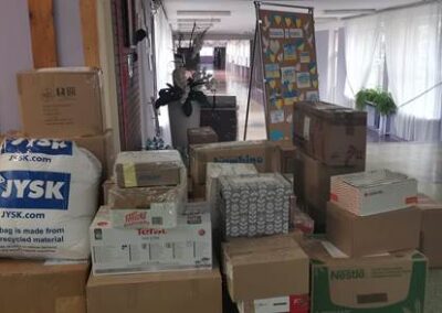 pomoc materialna dla Ukrainy