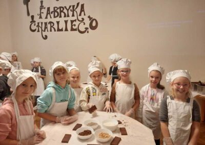 Fabryka czekolady Charliego - warsztaty