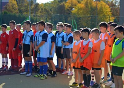 turniej piłki nożnej dla uczniów klas V i młodszych o Puchar Przewodniczącego Rada Osiedla Jasna w Tarnowie