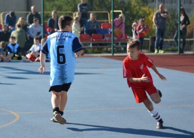 turniej piłki nożnej dla uczniów klas V i młodszych o Puchar Przewodniczącego Rada Osiedla Jasna w Tarnowie