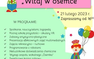 Zapraszamy przyszłych pierwszoklasistów do naszej szkoły
