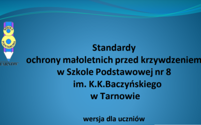 Standardy ochrony małoletnich dla uczniów