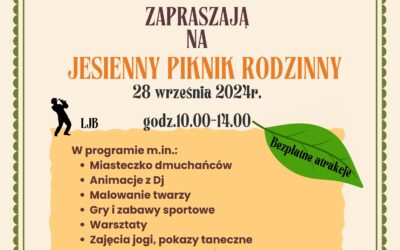 Jesienny Piknik Rodzinny i Turniej Piłki Siatkowej