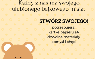 Konkurs plastyczny „Pluszowy Miś”