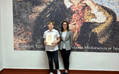 Tytuł finalisty w konkursie matematycznym „Nie tylko dla Orłów”