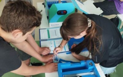Lekcja biologii i geografii w Ekopracowni