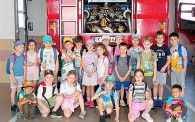 „Na sygnale po wiedzę” – klasa 1d w Jednostce Ratowniczo-Gaśniczej nr 2 w Tarnowie