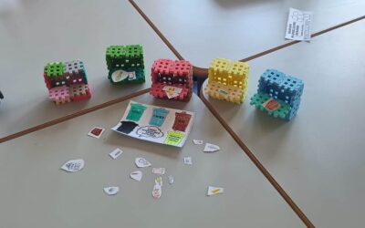 Segregacja odpadów w klasie 2d – nauka przez zabawę z klockami Waffle