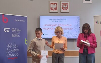 Małopolski konkurs recytatorski
