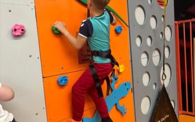 W parku trampolin Fly Park