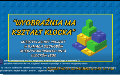 Projekt edukacyjny „Wyobraźnia ma&nbsp;kształt klocka”