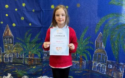 Udział Blanki Łoś z&nbsp;klasy 2d w&nbsp;XV Rejonowym Przeglądzie Kolęd i&nbsp;Pastorałek