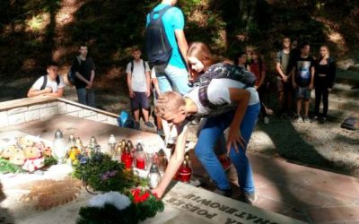 Pieszy rajd do Skrzyszowa